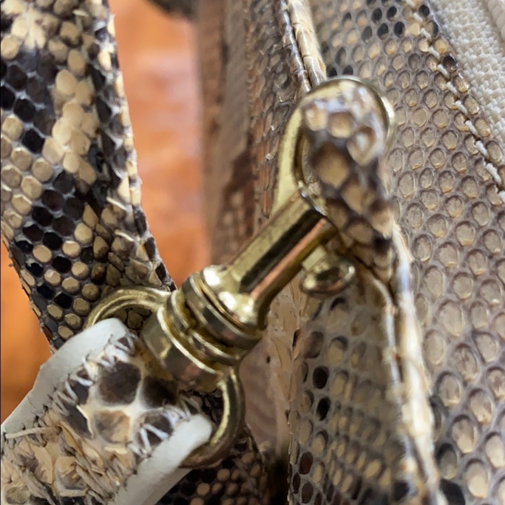 CARLOS FALCHI genuine snakeskin purse nwot - Picture 4 of 14